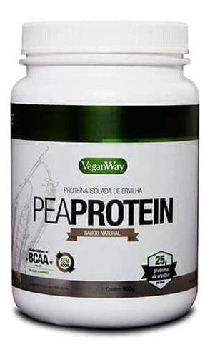 Pea Proteína De Ervilha Pura Sabor Natural Veganway 900gr Frete grátis