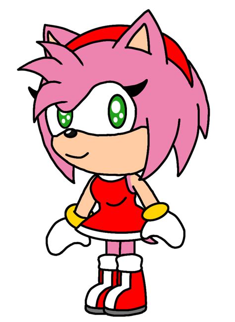 Amy Rose Chibi By Jadyellysparkle On Deviantart