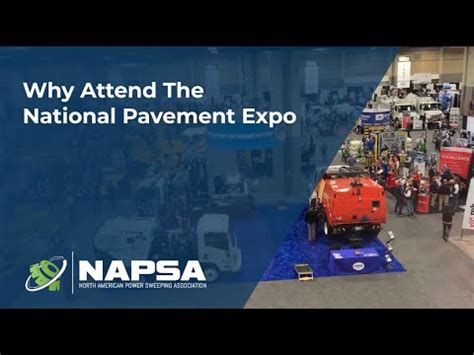 Why Attend The National Pavement Expo Youtube