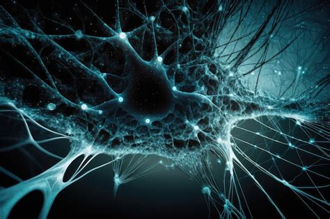 Rete Neurale Con Strati Su Strati Di Neuroni Collegati Che Formano Un