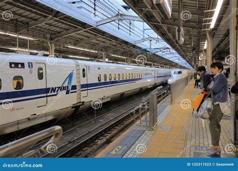 The Shinkansen Train Station At Shin Osaka Editorial Stock Photo
