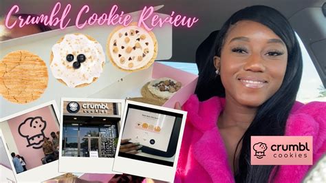 Crumbl Cookie Review Blueberry Crumb Cake Cookie Dough Ultimate Peanut Butter Funny Af🤣