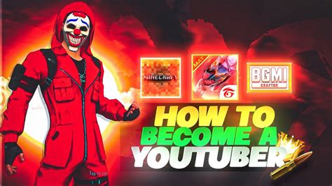 How To Become A Youtuber Free Fire How To Grow Your Gaming Channel