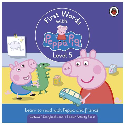 First Words With Peppa Level Box Set Of Books