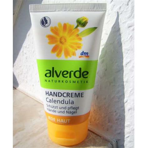 Test Handpflege Alverde Handcreme Calendula Pinkmelon