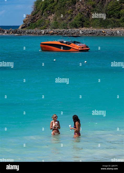 Saint Barth Lemy April Island Life Stock Photo Alamy