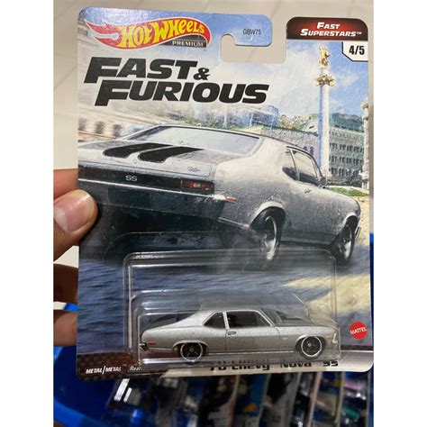 Jual Hot Wheels Premium 70 Chevy Nova SS Fast Superstars Fast Furious Shopee Indonesia