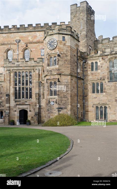 Inside Durham Castle Walls Clock Hi Res Stock Photography And Images