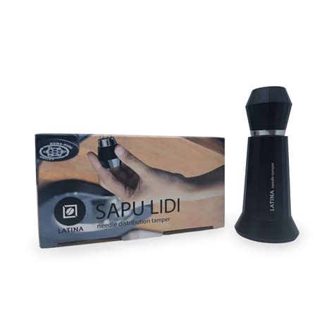 Latina Coffee Distribution Tool Tamper Black Ubrukopi