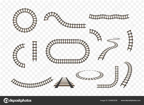 Train Track Page Border