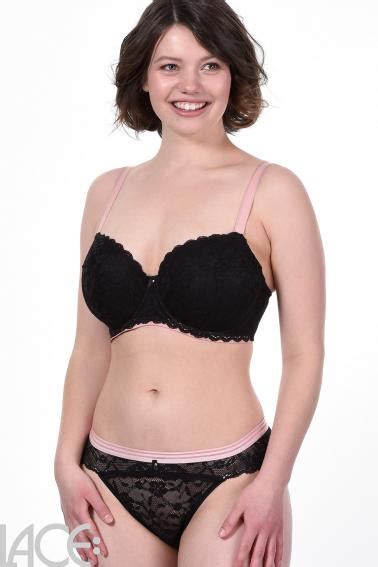 Freya Lingerie Offbeat Balconette Bh F K Cup Black Lace De