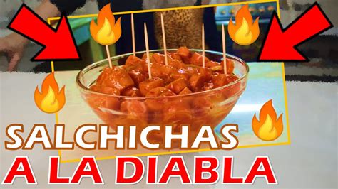 COMO HACER SALCHICHAS A LA DIABLA Receta De Salchichas De Botana