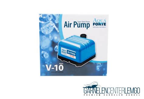 AquaForte V 10 Luftpumpe Hi Flow Garnelencenter Lemgo