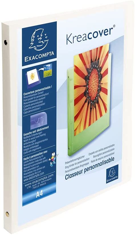 Exacompta Ref E Kreacover Collection Pp Soft Opaque Ring