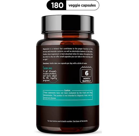 Phinaturals Magnesium Citrate 400mg Bodytonix Australia