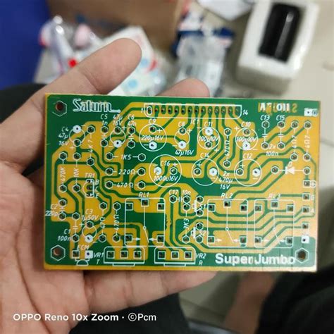 Jual Pcb Kit Super Jumbo Intercom Pcb Plus Komponen Sudah Disolder