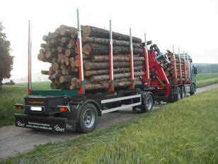 Timber Trailer For Sale Germany Burghaun Gruben YD42719