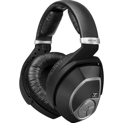 Sennheiser Rs Rf Wireless Over The Ear Headphones Black Rs