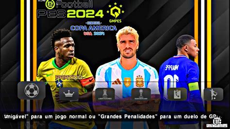 EFOOTBALL PES 2024 PPSSPP LIBERTADORES e BRASILEIRÃO ATUALIZADO COPA