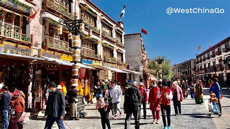 Lhasa Barkhor Street China Tours WestChinaGo