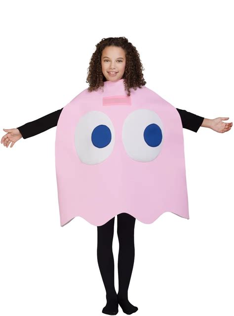 Pinky the Ghost Pac-Man Costume for Kids | Funidelia