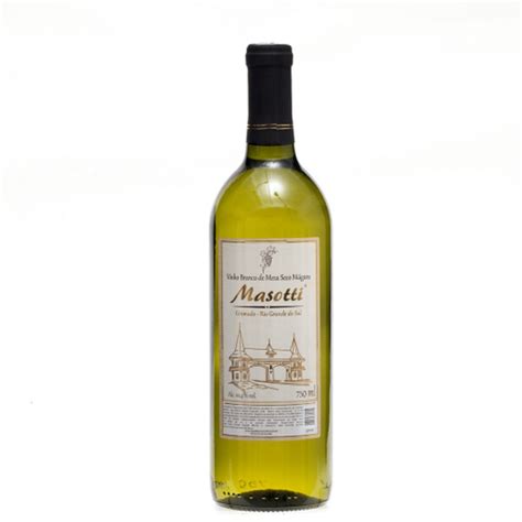 Vinho Branco De Mesa Seco Ni Gara Ml Masotti No Shoptime