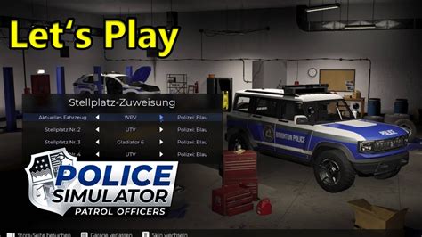 POLICE SIMULATOR Patrol Officers 016 Neues Fahrzeug WPV Und Erste