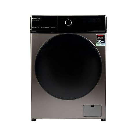 Стиральная машина фронтальная SMILE SWMSW8DG1400 графит/черный (DD, пар ...