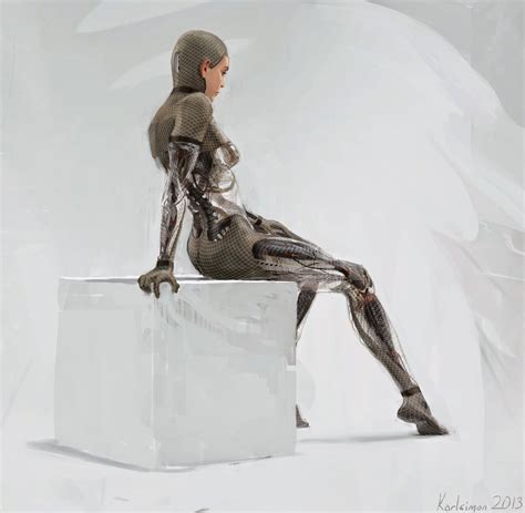 Ava Ex Machina Concept Art Female Cyborg Female Robot Arte Sci Fi Sci Fi Art Cyberpunk