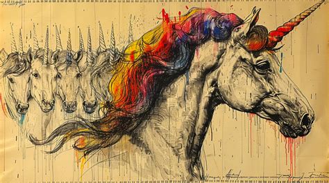 The Majestic Unicorn A Blend Of Power And Grace By Recklessdreams Ai