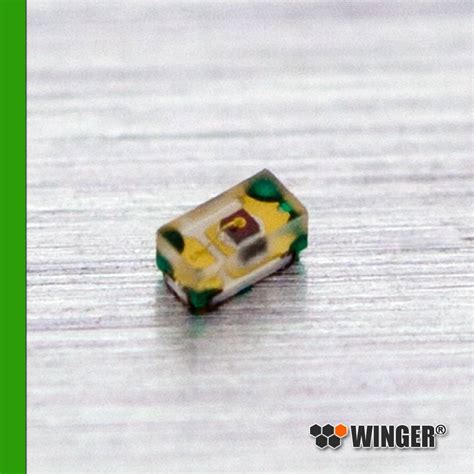LED SMD Bauform 0402 grün 65mcd WELGN01-CM