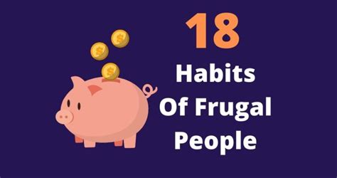 18 Habits Of Frugal People How Do Frugal People Live Estradinglife