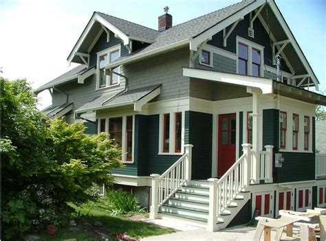Craftsman Exterior Color Palette