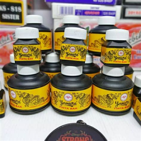 Jual Satu Dus Kecil Mangsi Cair Cina Tinta Cair Bak Pena Celup Tutul