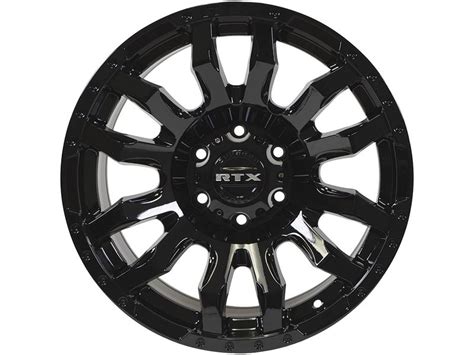 RTX Off Road Gloss Black Patton Wheels RealTruck