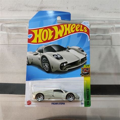 Jual Hot Wheels PAGANI UTOPIA Silver Hw Exotics Shopee Indonesia