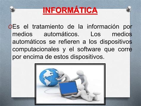 Diferencia entre computación e informática PPT