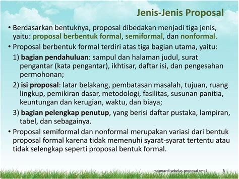 41 Menulis Proposal Untuk Berbagai Keperluan Ppt Download