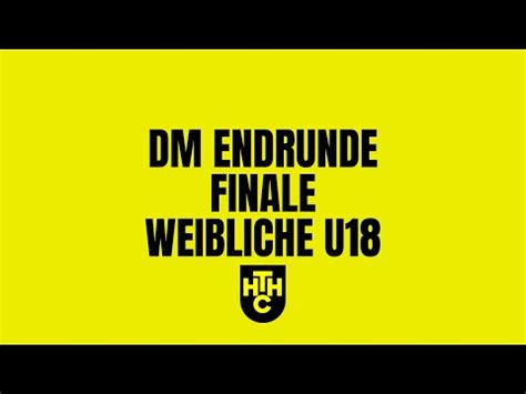 Hthc Tv Cr Vs Hthc Jugend Dm Wu Finale H