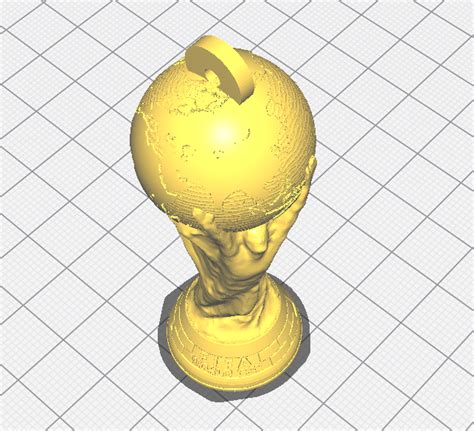 Archivo STL Llavero copa del mundo Diseño de impresora 3D para