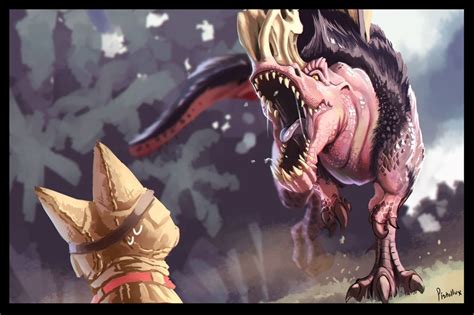 Anjanath By Rwarz246 Monster Hunter Art Monster Hunter World