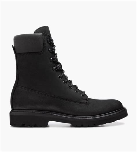 Mens Explorer Combat Boot In Black Matte Thursday Boot Company