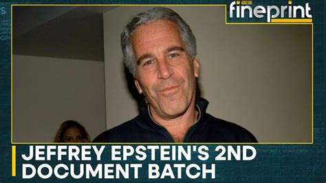 More Court Documents Related To Jeffrey Epstein Unsealed Wion