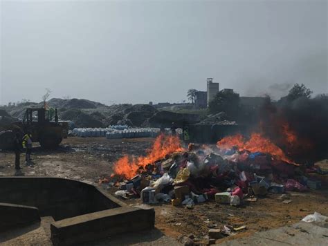 C Te Divoire Destruction De Plus De Tonnes De Produits Prohib S