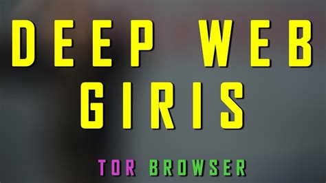 Deep Web Giriş Tor Browser Youtube