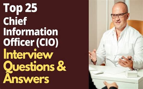 Top Chief Information Officer Cio Interview Questions And Answers