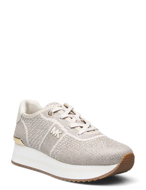 Michael Kors Monique Knit Trainer Low Top Sneakers