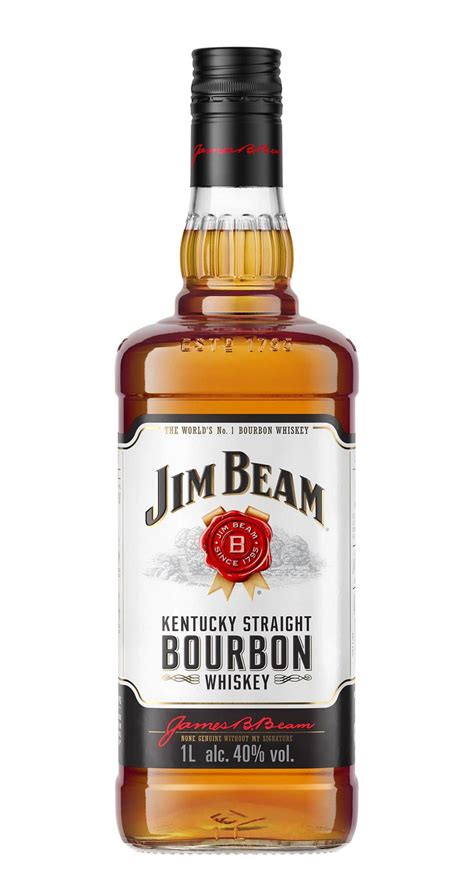 Jim Beam Bourbon White Litro Rift Distribuidora