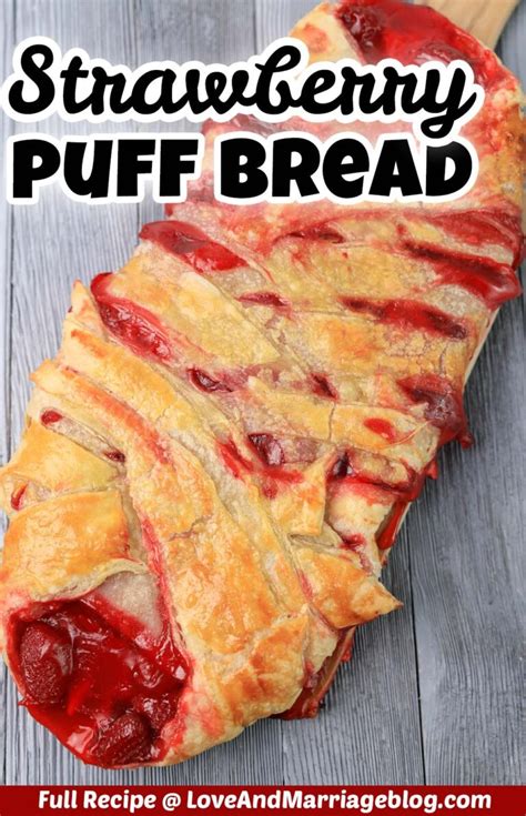 Strawberry Puff Pastry Braid Recipe Easy Food