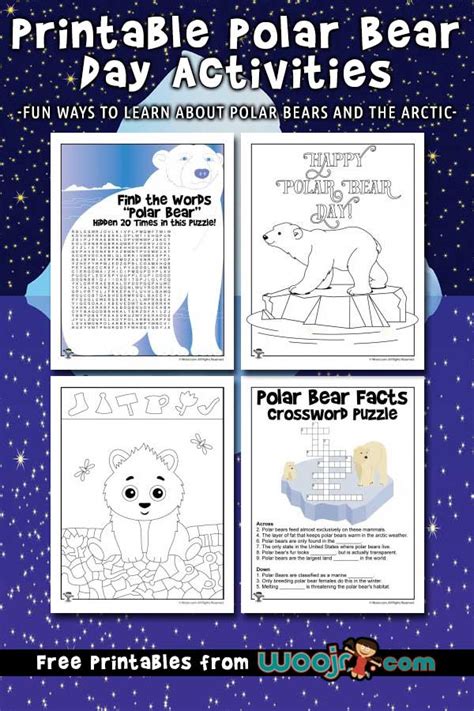 Polar Bear Day Activities for Kids | Woo! Jr. Kids Activities